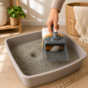 Self-Cleaning Litter Box Scoop